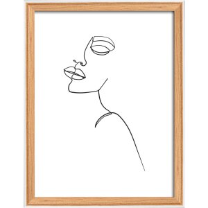 Walther wooden frame Silhouette 15x20 cm beech