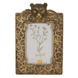 Clayre & Eef 2F1034 Photo Frame Gold Coloured 16x4x25...