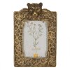 Clayre & Eef 2F1034 Photo Frame Gold Coloured 16x4x25 cm - 10x15 cm