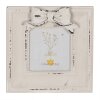 Clayre & Eef 2F1037 Picture Frame White 14x2x14 cm - 7x7 cm