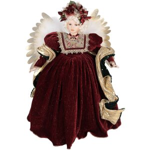 Clayre & Eef 50764 Decorative Angel Red 50x23x65 cm