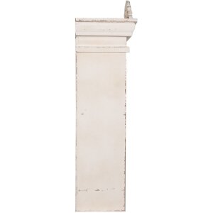 Clayre & Eef 5H0664 Wall shelf white 51x20x77 cm