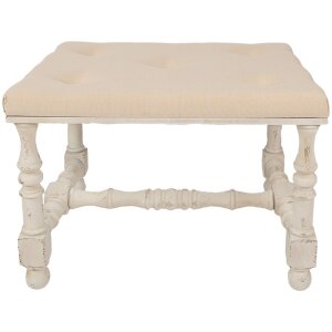 Clayre & Eef 5H0666 Stool Beige 62x47x46 cm