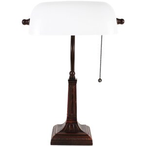 LumiLamp 5LL-5686 Table lamp white 26x16x40 cm E27-max...