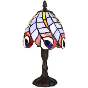 LumiLamp 5LL-6272 Table lamp Tiffany Ø 15x32 cm...