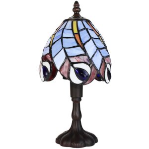 LumiLamp 5LL-6272 Table lamp Tiffany Ø 15x32 cm...