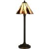 LumiLamp 5LL-6316 Tiffany table lamp Beige Ø 20x60 cm E14-max 1x40W