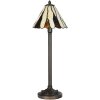 LumiLamp 5LL-6316 Tiffany table lamp Beige Ø 20x60 cm E14-max 1x40W