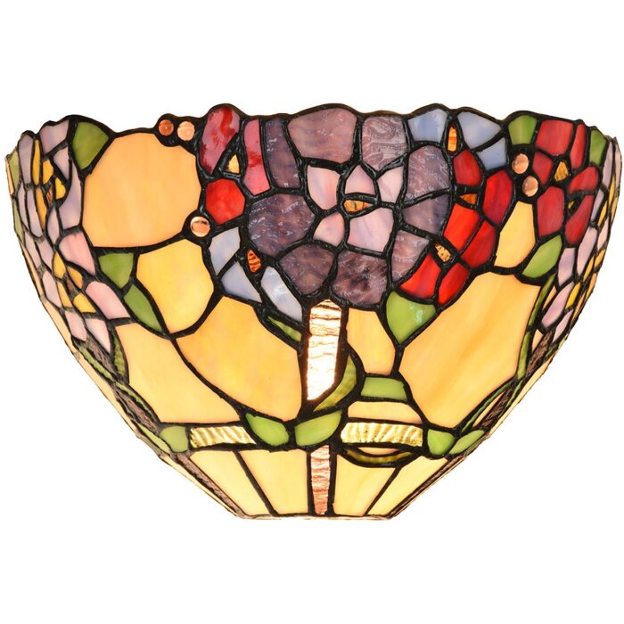 LumiLamp 5LL-6357 Wall lamp Tiffany 30x15x18 cm E14-max 1x40W