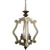 Clayre & Eef 5LMP366 Hanging lamp 39x39x83 cm E14-max 4x25W