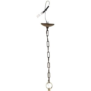 Clayre & Eef 5LMP367 Hanging lamp 41x41x75 cm E14-max...