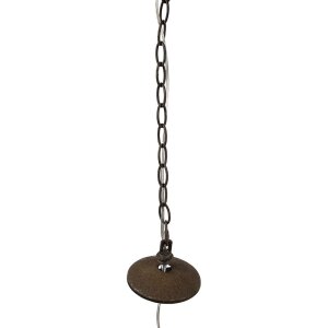 Clayre & Eef 5LMP371 Hanging Lamp Beige Ø 30x65 cm E14-max 4x25W