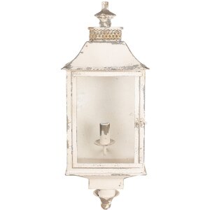 Clayre & Eef 5LMP372 Wall lamp Beige 25x17x62 cm...