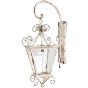 Clayre & Eef 5LMP373 Wall lamp Beige 31x39x79 cm...