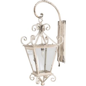 Clayre & Eef 5LMP373 Wall lamp Beige 31x39x79 cm...