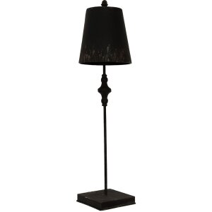 Clayre & Eef 5LMP670 Table Lamp Black Ø 20x75...