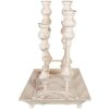 Clayre & Eef 65214 Candlestick White 55x26x43 cm