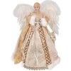 Clayre & Eef 65217 Decorative Angel Gold Coloured 28x16x41 cm