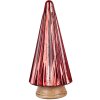 Clayre & Eef 65236L Christmas Decoration Christmas Tree Red Ø 17x34 cm