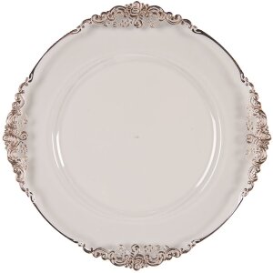 Clayre & Eef 65239KO Saucer Transparent,...