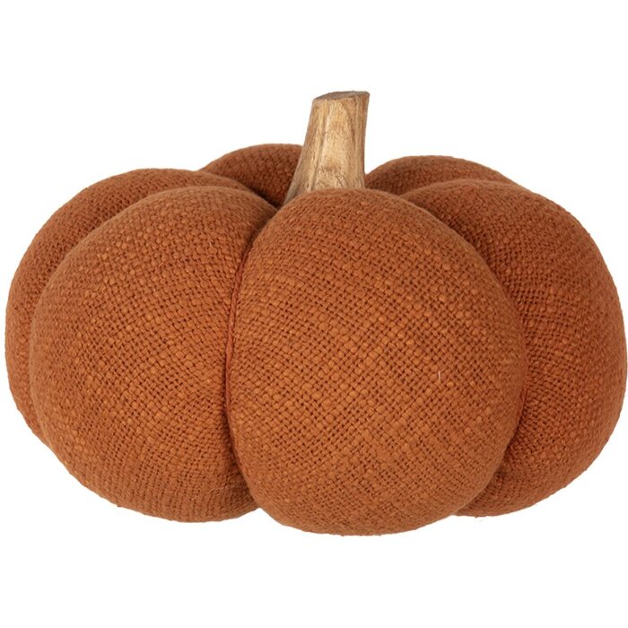 Clayre & Eef 65247 Decorative Pumpkin Orange Ø 20x14 cm