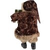 Clayre & Eef 65260 Christmas Decoration Father Christmas Brown Beige 26x16x47 cm