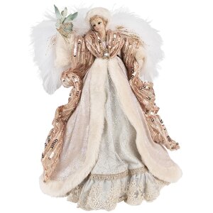 Clayre & Eef 65261 Decorative Angel Beige Pink...