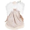 Clayre & Eef 65261 Decorative Angel Beige Pink 21x12x35 cm