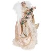 Clayre & Eef 65262 Decorative Angel Pink Beige 21x12x35 cm