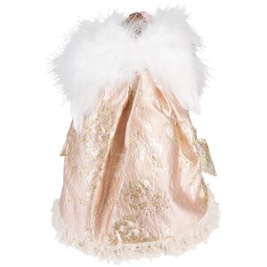 Clayre & Eef 65263 Decorative Angel Pink 25x20x40 cm