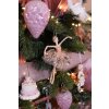 Clayre & Eef 65265 Pendant Angel Pink 11x2x15 cm