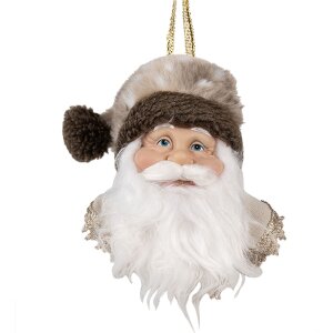 Clayre & Eef 65270 Pendant Father Christmas Brown...