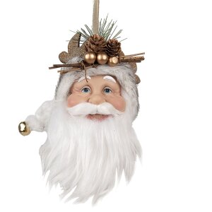 Clayre & Eef 65272 Pendant Father Christmas White...