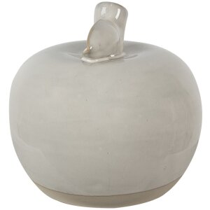 Clayre & Eef 6CE1592L Decorative Apple Beige Ø 13x13 cm