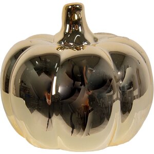 Clayre & Eef 6CE1595 Decorative Pumpkin Gold coloured...