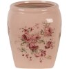 Clayre & Eef 6CE1604S Indoor Flower Pot Pink 12x12x14 cm