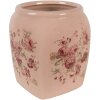 Clayre & Eef 6CE1604S Indoor Flower Pot Pink 12x12x14 cm