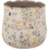 Clayre & Eef 6CE1610M Flower Pot for Indoors Beige Yellow Ø 18x16 cm