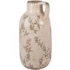 Clayre & Eef 6CE1614 Decorative Jug Beige Pink Ø 13x25 cm