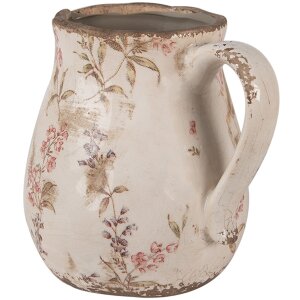 Clayre & Eef 6CE1616M Decorative jug Beige Pink...