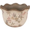 Clayre & Eef 6CE1617M Indoor Flower Pot Beige Pink Ø 17x11 cm