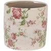 Clayre & Eef 6CE1623M Indoor Flower Pot Beige Pink Ø 14x13 cm