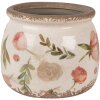 Clayre & Eef 6CE1625M Indoor Flower Pot Beige Pink Ø 16x13 cm