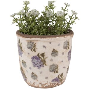 Clayre & Eef 6CE1638XS Flower Pot for Indoors Beige...