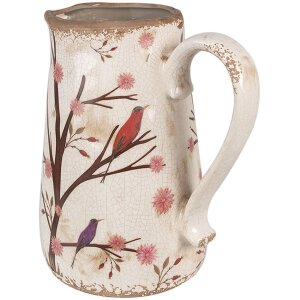 Clayre & Eef 6CE1643L Decorative jug Beige Brown...