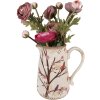 Clayre & Eef 6CE1643L Decorative jug Beige Brown 21x15x23 cm