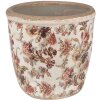 Clayre & Eef 6CE1649M Indoor Flower Pot Beige Pink Ø 14x13 cm