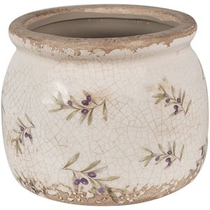 Clayre & Eef 6CE1670M Flowerpot for indoors Beige...