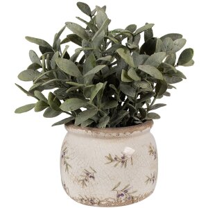 Clayre & Eef 6CE1670S Flowerpot for indoors Beige...