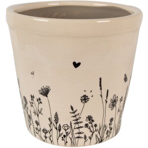 Clayre & Eef 6CEFAF0001M Flower pot for indoors...